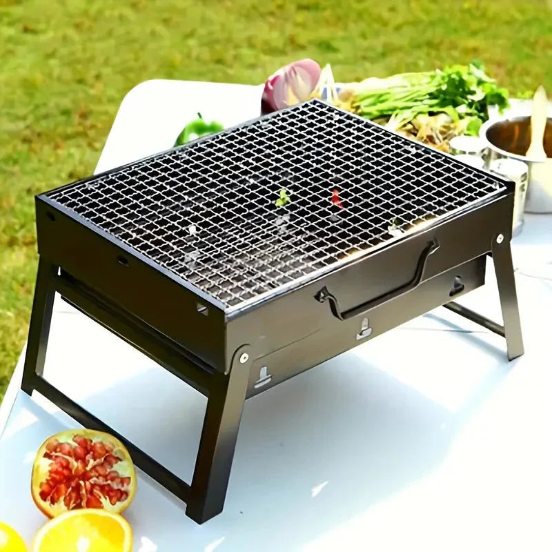 Parrilla de barbacoa plegable