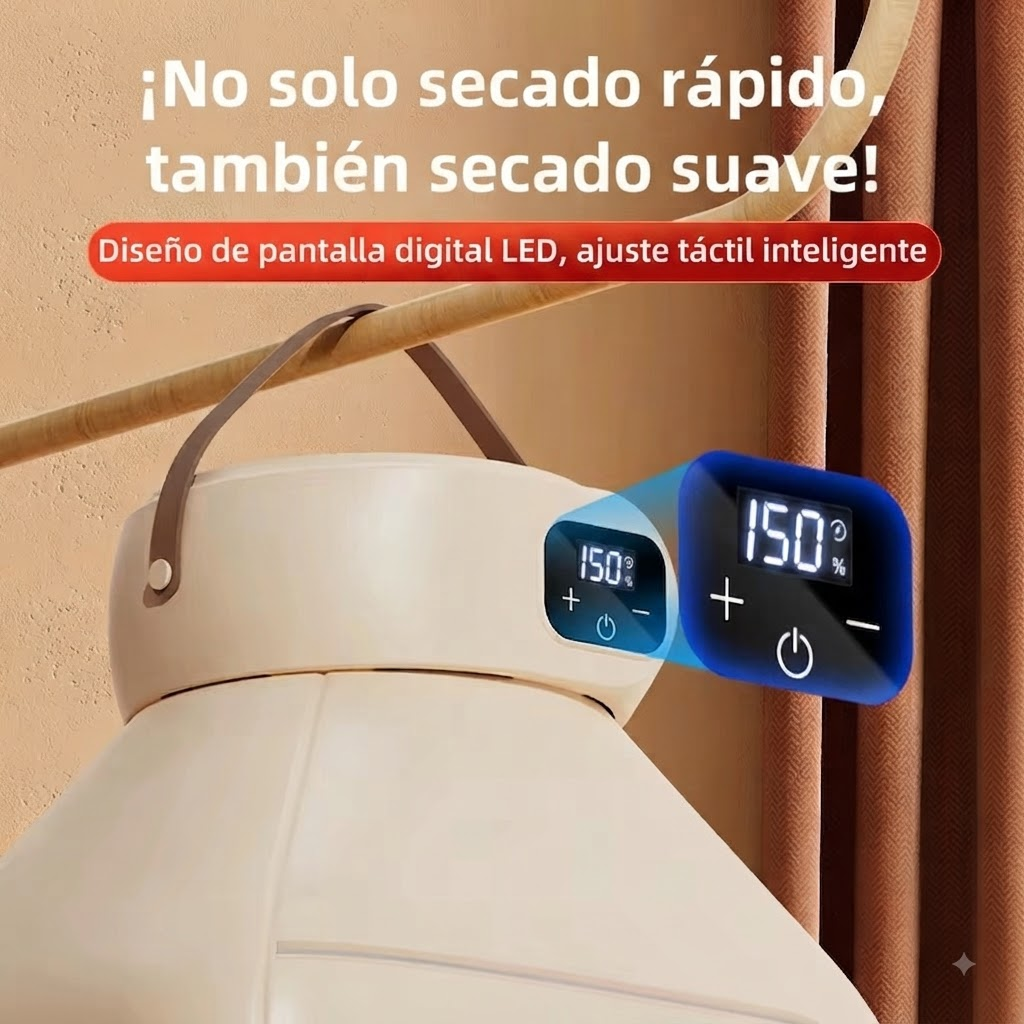 Secadora de ropa eléctrica PORTÁTIL